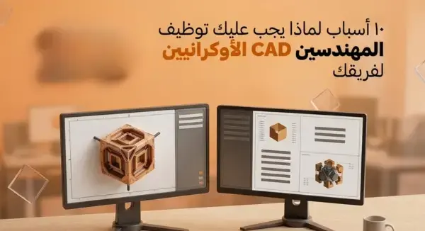 10 أسباب لتوظيف مهندسي CAD أوكرانيين لمشروعك