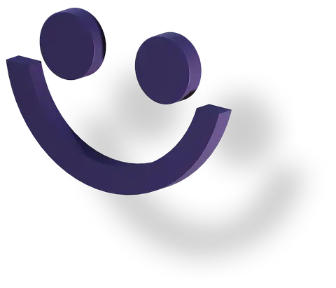 Friendly smiley face